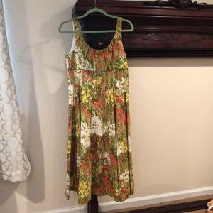 LAST CHANCE!! New Directions floral dress with shrug. Size 10